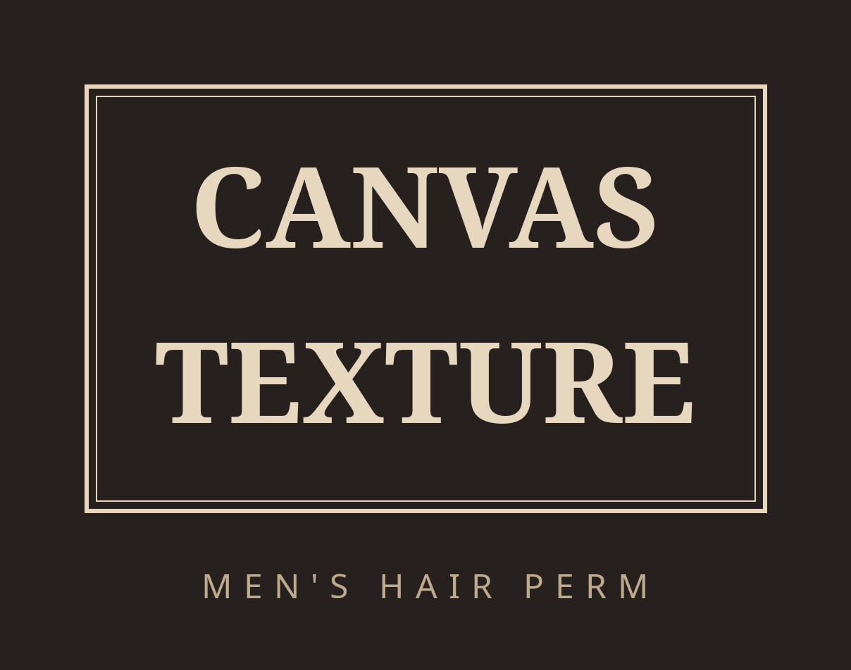 Canvas Texture 中上環男士電髮 Logo